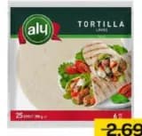 Petë për tortilla Aly 390g TORTILLA