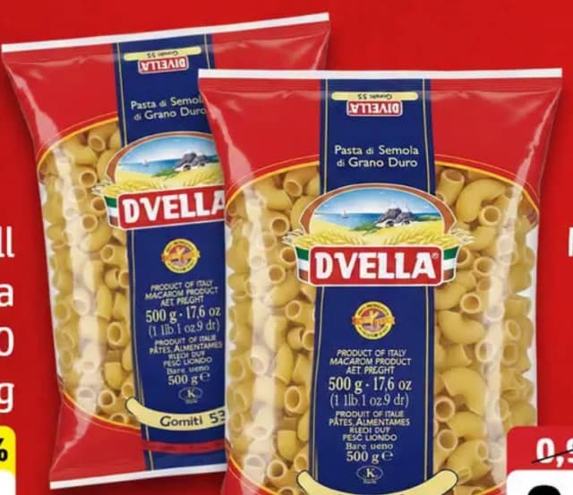 Makarona Divella nr.53 500gr Gomiti 53
