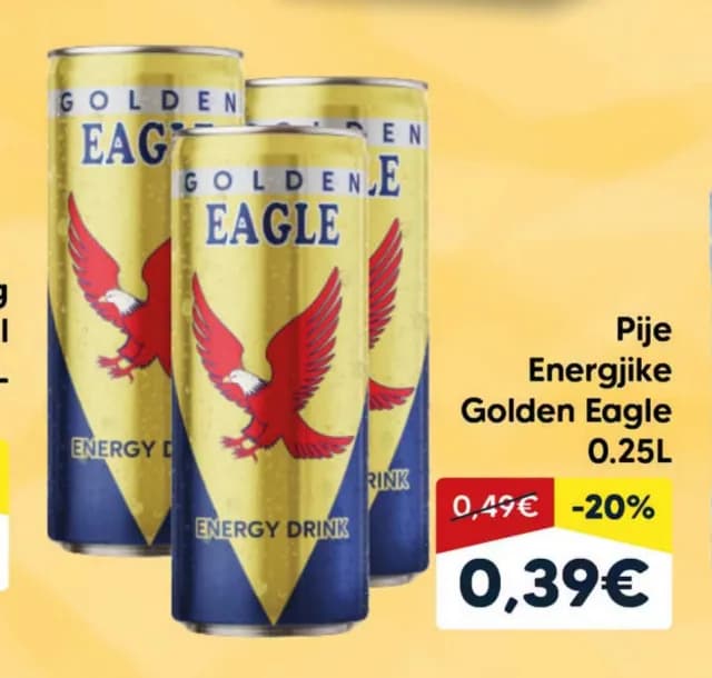 Pije Energjike Golden Eagle 0.25L