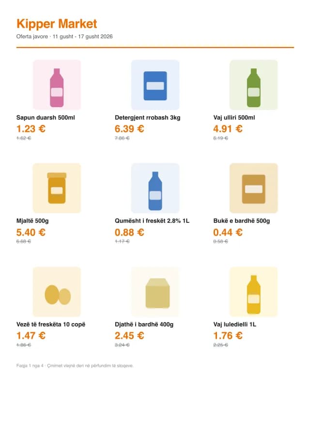 Oferta javore - Kipper Market