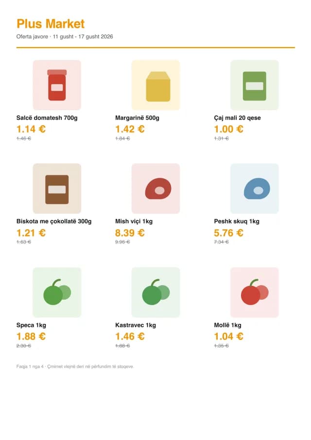Oferta javore - Plus Market