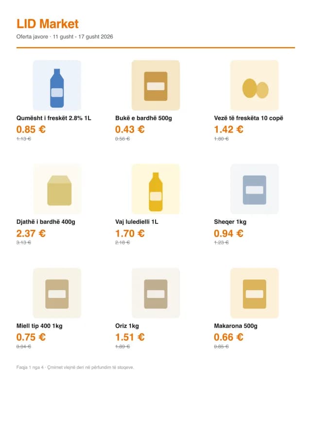 Oferta javore - LID Market