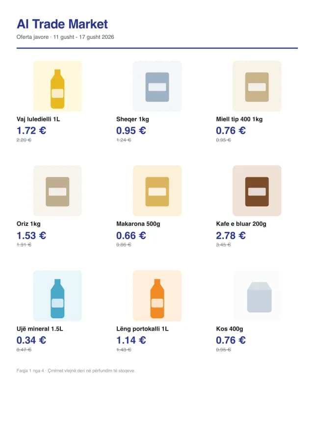 Oferta javore - Al Trade Market